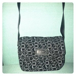 Black CK shoulder bag